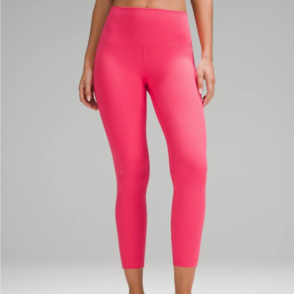 NWOT Lululemon Lipgloss Pink 25 inch Align Leggings size 4